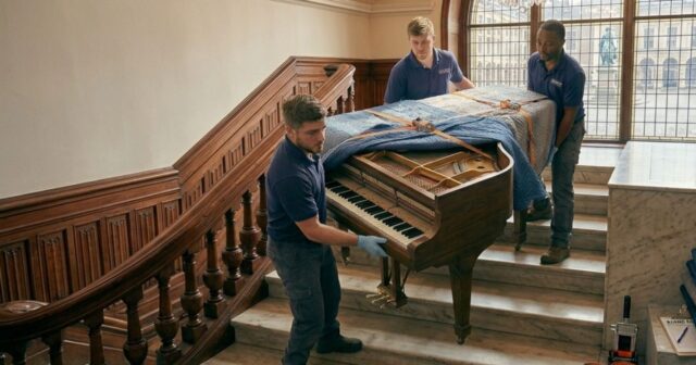 How Piano Movers Safely Transport Upright and Grand Pianos