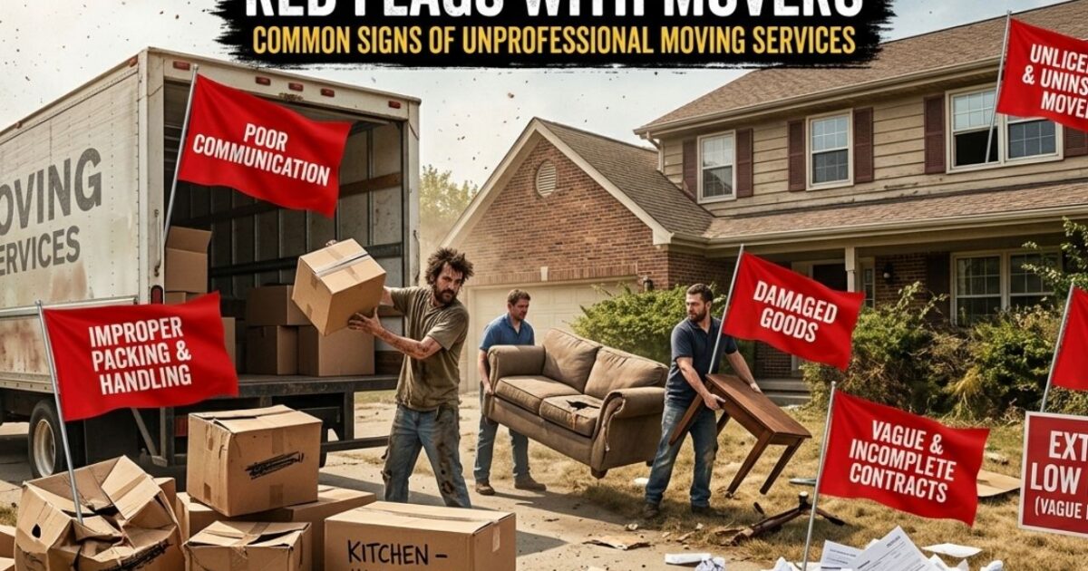 What Are Red Flags With Movers?